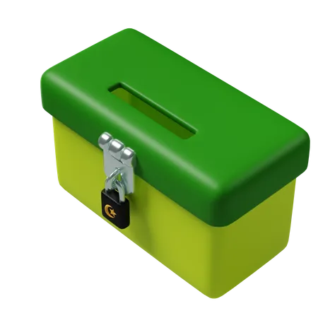 Infaq box  3D Icon