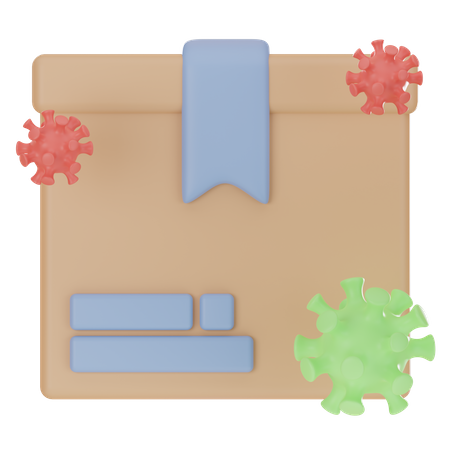 Infected Delivery  3D Icon