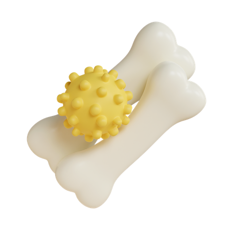 Infection osseuse  3D Icon