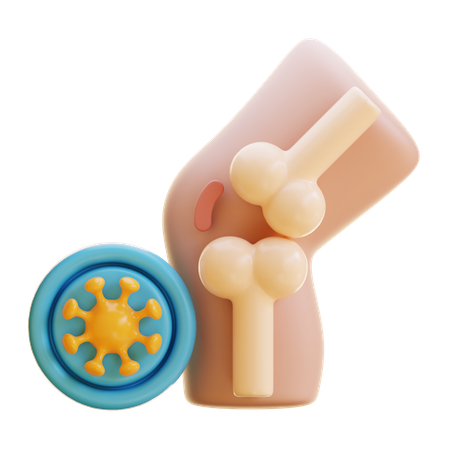 Infectious Joint Disease  3D Icon