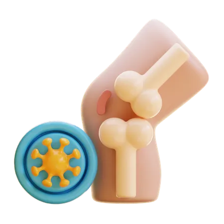 Infectious Joint Disease  3D Icon