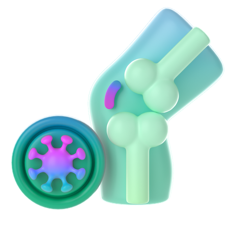 Infectious Joint Disease  3D Icon