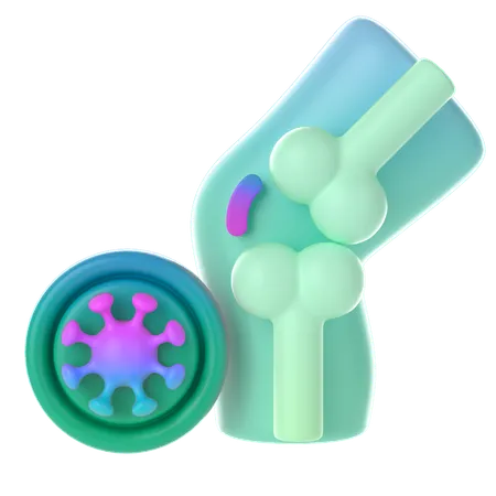 Infectious Joint Disease  3D Icon