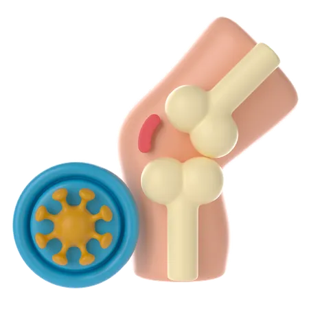 Infectious joint disease  3D Icon