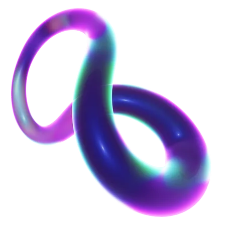 Infinite Abstract Shape  3D Icon