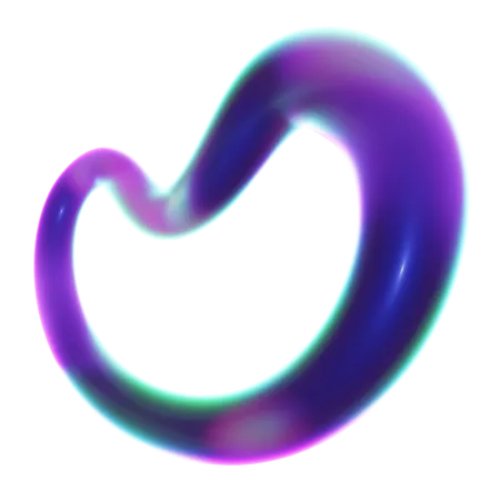 Infinite Abstract Shape  3D Icon