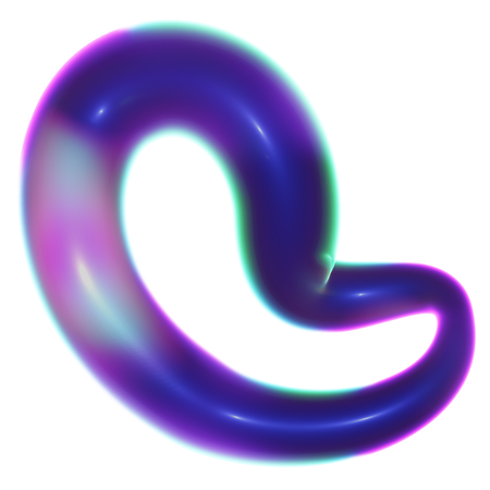 Infinite Abstract Shape  3D Icon