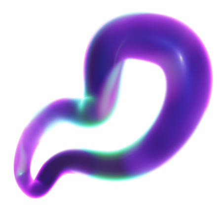 Infinite Abstract Shape  3D Icon