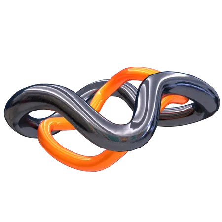 Infinite Metallic Twist  3D Icon