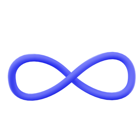 Infinite Symbol 3D Icon