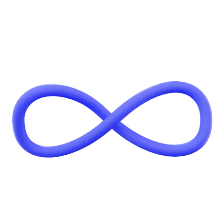 Infinite Symbol 3D Icon
