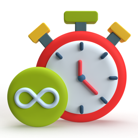 Infinite Time  3D Icon