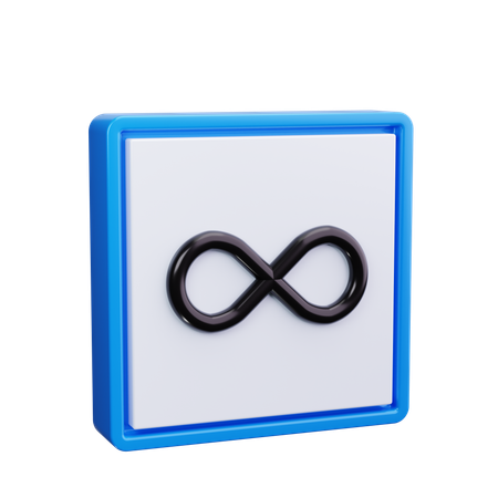 Infinity  3D Icon