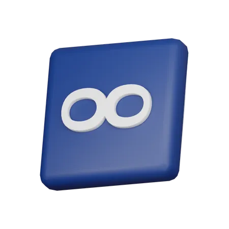 Infinity  3D Icon