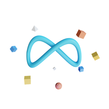 Infinity  3D Icon