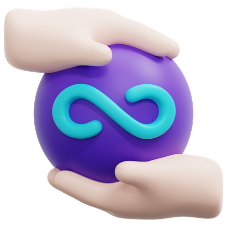 Infinity  3D Icon
