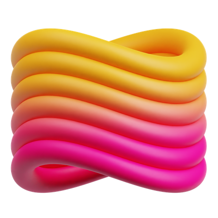 Infinity Abstract  3D Icon