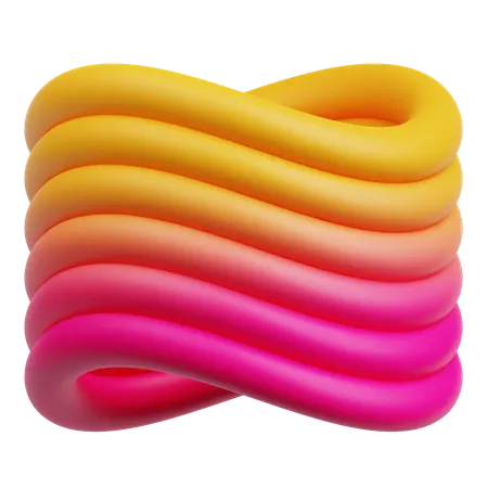Infinity Abstract  3D Icon