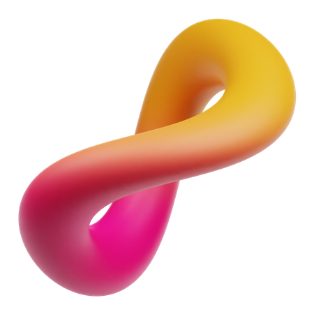 Infinity Abstract  3D Icon