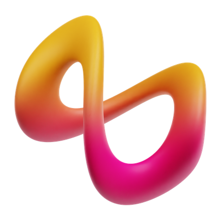 Infinity Abstract  3D Icon