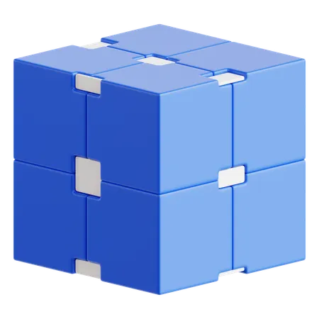 Infinity Cube Toy  3D Icon