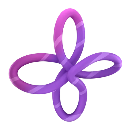 Infinity Lines  3D Icon