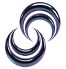 Infinity Loop Chrome Twirl