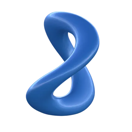 Infinity Shape  3D Icon