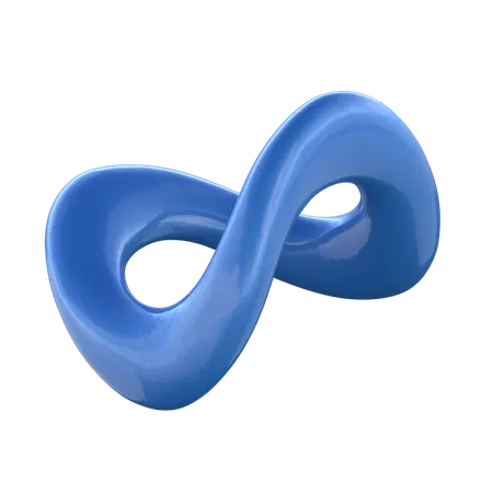 Infinity Shape  3D Icon