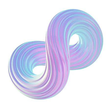 Infinity Shape  3D Icon