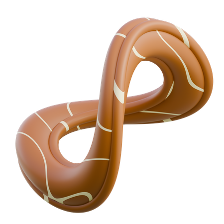 무한대 기호  3D Icon