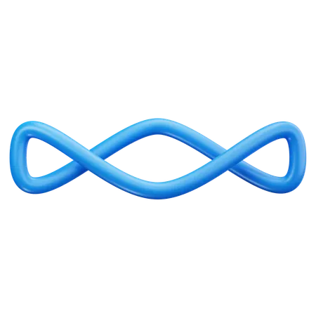 無限大記号  3D Icon