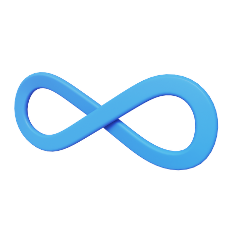 Infinity Symbol  3D Icon