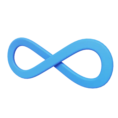 Infinity Symbol  3D Icon