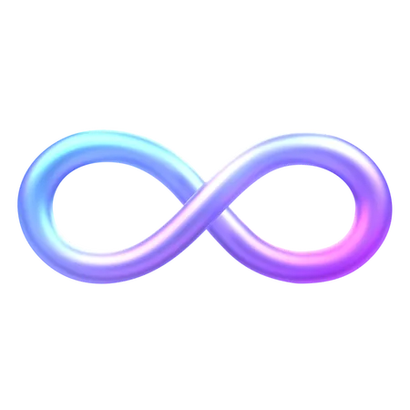 Infinity Symbol  3D Icon