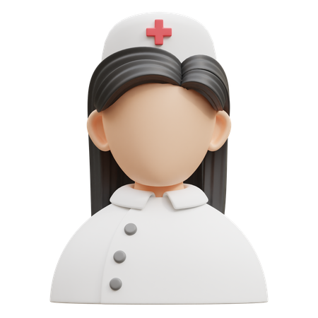 Infirmière  3D Icon