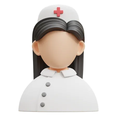 Infirmière  3D Icon