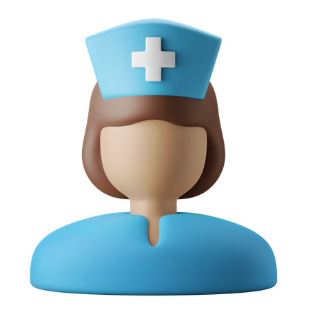 Infirmière  3D Icon