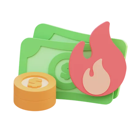 Inflación  3D Icon