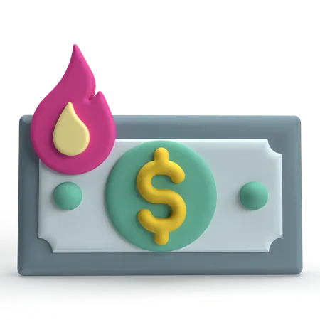 Inflación  3D Icon