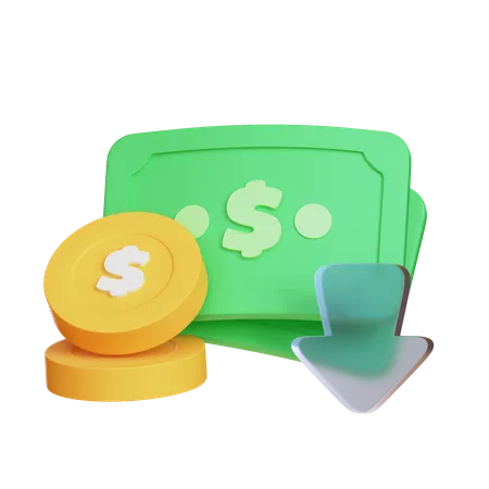 Inflación  3D Icon