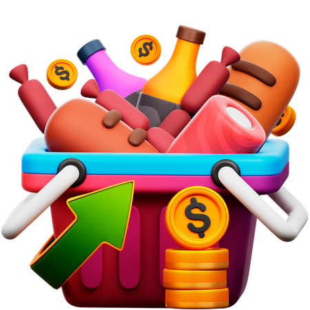 Inflación  3D Icon