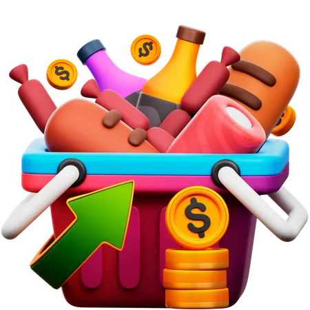 Inflación  3D Icon