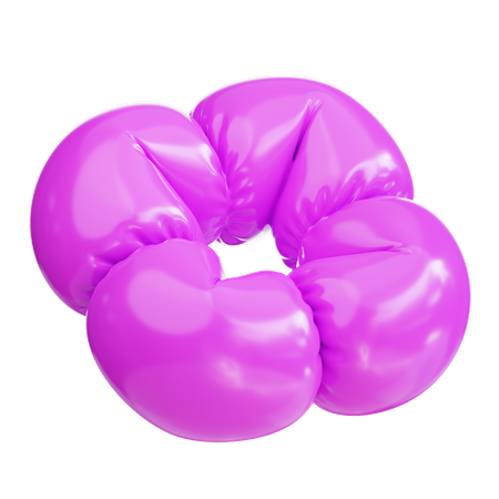 Inflatable balloon  3D Icon