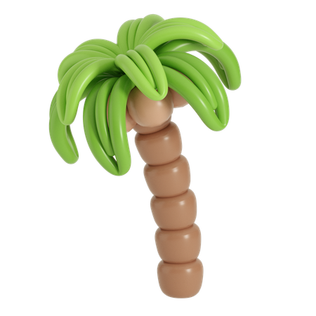 Inflatable Coconut Tree  3D Icon