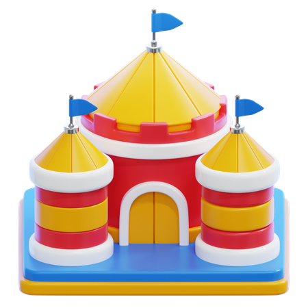 INFLATABLE PARK  3D Icon