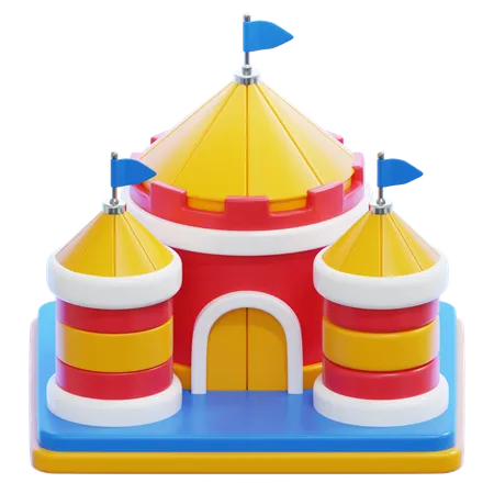 INFLATABLE PARK  3D Icon