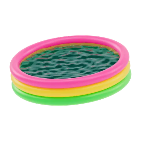 Inflatable Pool  3D Icon