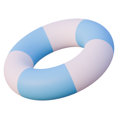 インフレータブルリング  3D Icon