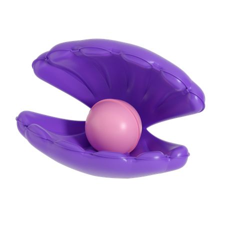 Inflatable Seashell  3D Icon